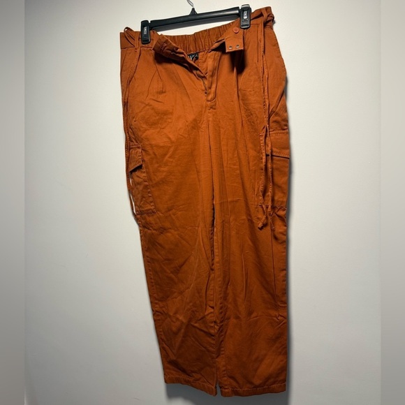 GAP Twill Barrel Ankle Pant Copper 12 - Picture 11 of 11